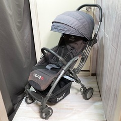 AB型ベビーカー　コンパクト折りたたみ可能　ベビーカーの画像