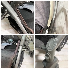 AB型ベビーカー　コンパクト折りたたみ可能　ベビーカーの画像