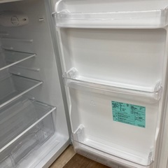 【1年の動作保証付き】Haierの2ドア冷蔵庫JR-N130Cのご紹介ですの画像