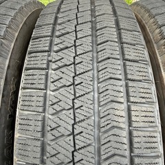185/65R15 ブリヂストンBLIZZAK VRX2 スタッドレスタイヤ 4本 シエンタ ノート bBフリード ティーダの画像