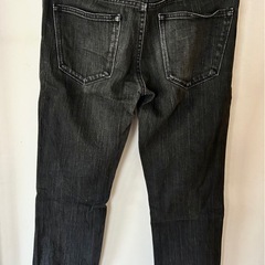 UNIQLO 黒　デニムの画像