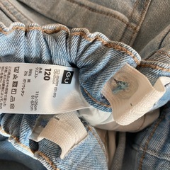 ストレッチスリムフレアパンツ　120
の画像