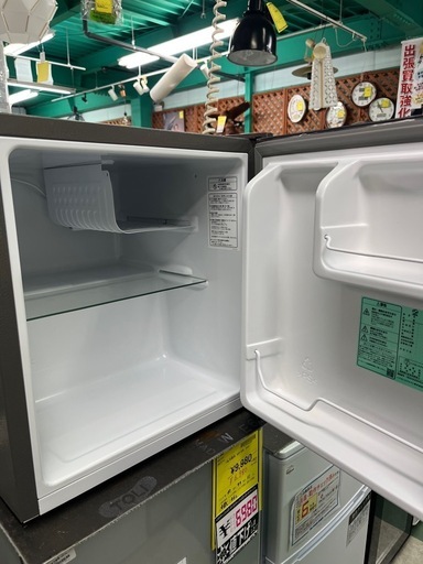ジャングルジャングル貝塚店　1ドア冷蔵庫　ハイセンス　HR-A45S 2023年製　コンパクト冷蔵庫　セカンド冷蔵庫　一人暮らし　中古