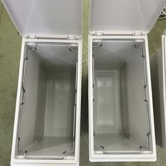 【リサイクルショップ ピカソ 小松原】🗑️✨無印良品✨フタが選べるダストボックス 約20L（Sサイズ）🎯★7792★の画像