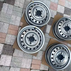 新品 SUZUKI純正鉄ホイール12インチ4本の画像