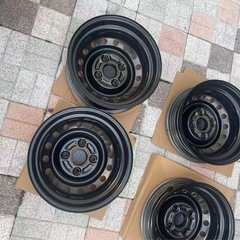 新品 SUZUKI純正鉄ホイール12インチ4本の画像