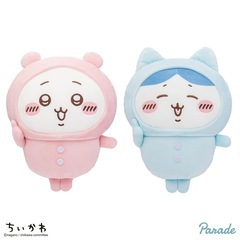 【明日まで】ちいかわ　A賞　パジャマパーティー　ぬいぐるみなど多数　はちわれ　モモンガ　うさぎ　の画像