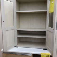 ★限定SALE20%OFF★《尼崎市/リサイクルショップドリーム次屋店》二枚扉　食器棚☆尼崎市若王寺☆の画像