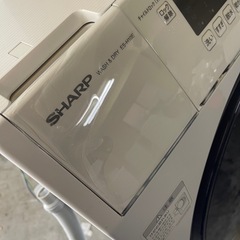 【超最安値】💎2021年製SHARPドラム式洗濯乾燥機　10kg ES-H10E 配達無料の画像