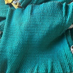 引越し作業用養生マットと毛布の画像