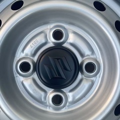 新品 SUZUKI純正鉄ホイール12インチ4本の画像