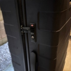 引き取り限定　無印良品　キャリーケース　ネイビー　62L　4輪の画像