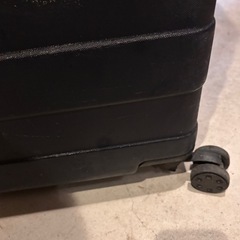 引き取り限定　無印良品　キャリーケース　ネイビー　62L　4輪の画像