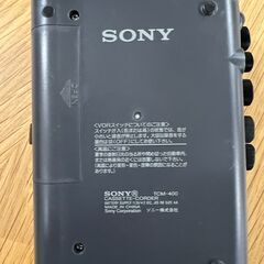 SONY カセットコーダー TCM-400の画像