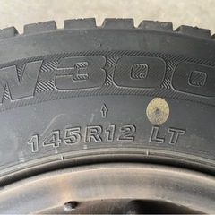 ホンダ12インチスタッドレスタイヤ　4本の画像