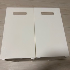 ニトリ整理ボックス クラネ ハイタイプ ホワイトの画像