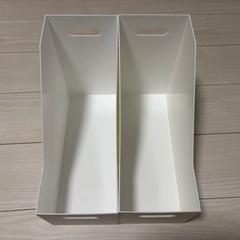 ニトリ整理ボックス クラネ ハイタイプ ホワイトの画像