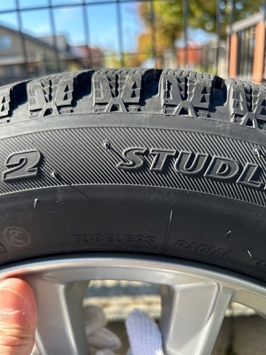 BRIDGESTONE アイスパートナー2　165/65R14 スタッドレス　ホイール付き　19年製
