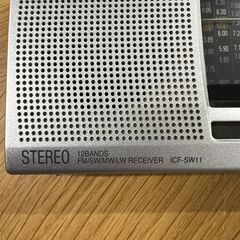 SONY マルチバンドレシーバー ICF-SW11の画像
