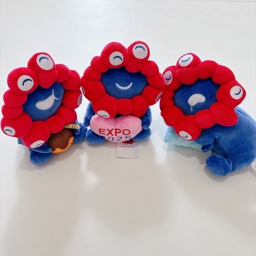 ミャクミャク 激レア ぬいぐるみ ３体セット