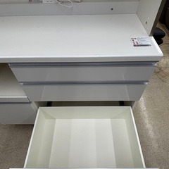 PAMOUNA パモウナ 食器棚 キッチンボード ホワイトの画像