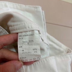 ショートパンツ　白　Ｓの画像