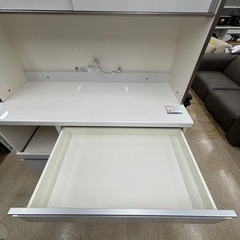 PAMOUNA パモウナ 食器棚 キッチンボード ホワイトの画像