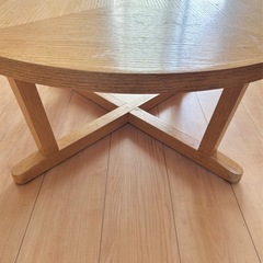 桜屋工業　円テーブル★リビングテーブル　の画像