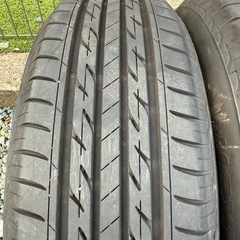 195/65R15 ブリヂストン　夏タイヤホイールセット 4本 カローラフィルダー他溝有の画像