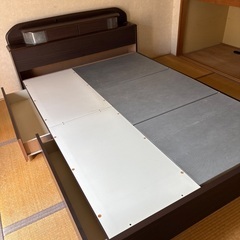 セミダブルベッド枠のみお譲りしますの画像