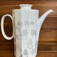 【愛品倶楽部柏店】Rosenthal Winterreise　冬の旅 ポット　ローゼンタール 　コーヒー ポットの画像