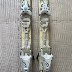 スキー ブーツ板ストック セット 子供用の画像