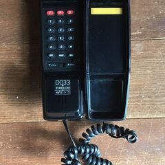 ★電話機★ダイヤルプッシュ切替式★MD-101 TIME★中古★動作確認済み★の画像