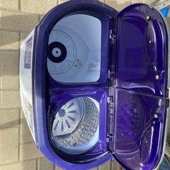 ミニ　二層式洗濯機の画像