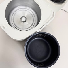 A1714🌟配送♻️設置🉑‼️アイリスオーヤマジャー炊飯器　ERC-MA50-W 1.0L ホワイト🌟動作確認済⭕️保証期間付き🌟の画像