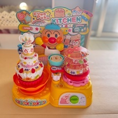 アンパンマンのおもちゃ2点セットの画像