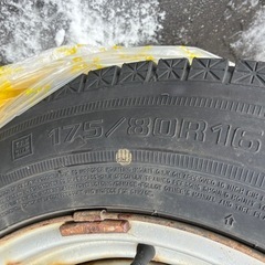 グッドイヤー冬タイヤ4本セット175/80R16　　　の画像