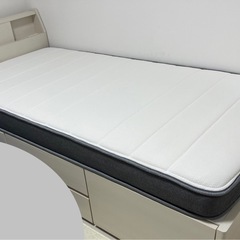 ニトリ ベッドフレーム シングル 収納付きの画像