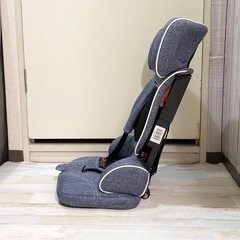 美品 日本育児 トラベルベスト ジュニアシート　ECプラス デニムの画像