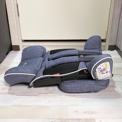 美品 日本育児 トラベルベスト ジュニアシート　ECプラス デニムの画像