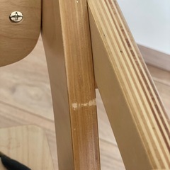 子供用椅子　木製ローチェアの画像