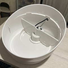 猫 給水器　ピュアクリスタル コパン 白の画像