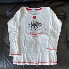 ミニー長袖Tシャツ（130cm子ども用）含む4点セットの画像