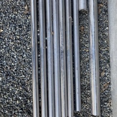 ステンレスパイプ 9本の画像