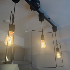 アイアン照明の画像