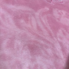 2511-165 HANAE MORI ミンクタッチ毛布 ピンク 未使用の画像