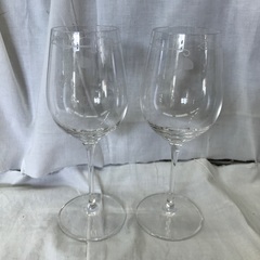 ⭐︎ドリーム2号館⭐︎⭐️ジモティー割引⭐️ウェッジウッド ワイルドストロベリー ペアワイングラス ＊箱ありの画像