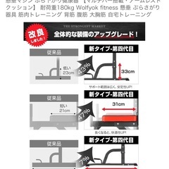 懸垂マシン　フィットネスの画像