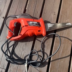 ブラックアンドデッカー　電動ノコギリの画像