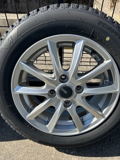 BRIDGESTONE アイスパートナー2　165/65R14 スタッドレス　ホイール付き　19年製